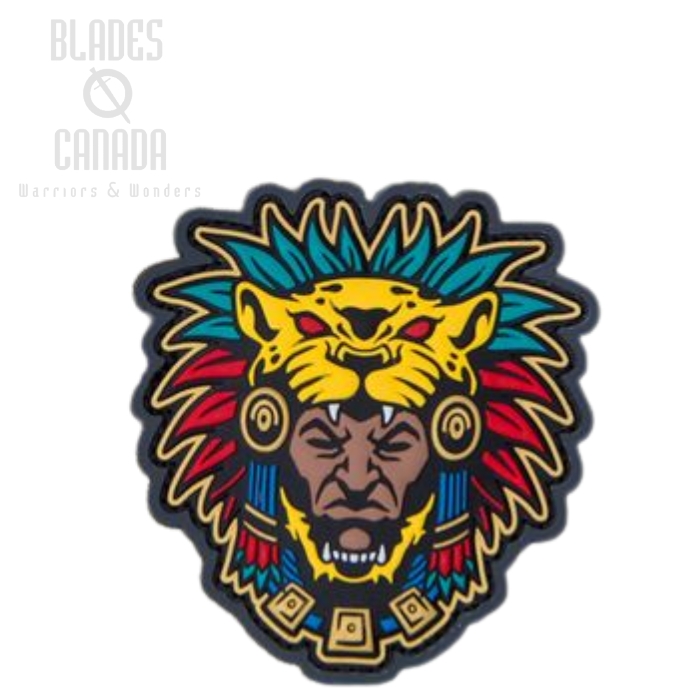 Mil-Spec Monkey Patch - Aztec Warrior Head 1 PVC